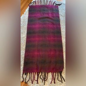 Plush scarf, wrap, shaw or accent throw